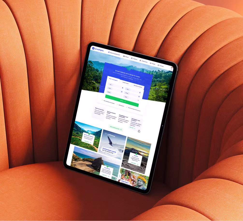 Het Bastion - Project - Getflights Groupflights Codeshare - Case